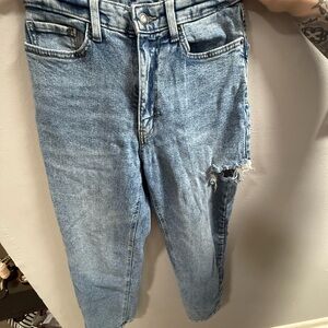 wild fable Light Blue Straight Leg Jeans